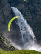 Foto Gleitschirm, switzerland, canton of uri, griesslisee, klausenpass