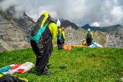 Foto Gleitschirm, switzerland, canton of obwalden, Melchtal