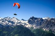 Foto Gleitschirm, switzerland, canton of uri, schaechental