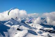 Foto Gleitschirm, switzerland, canton of bern, lauterbrunnen valley
